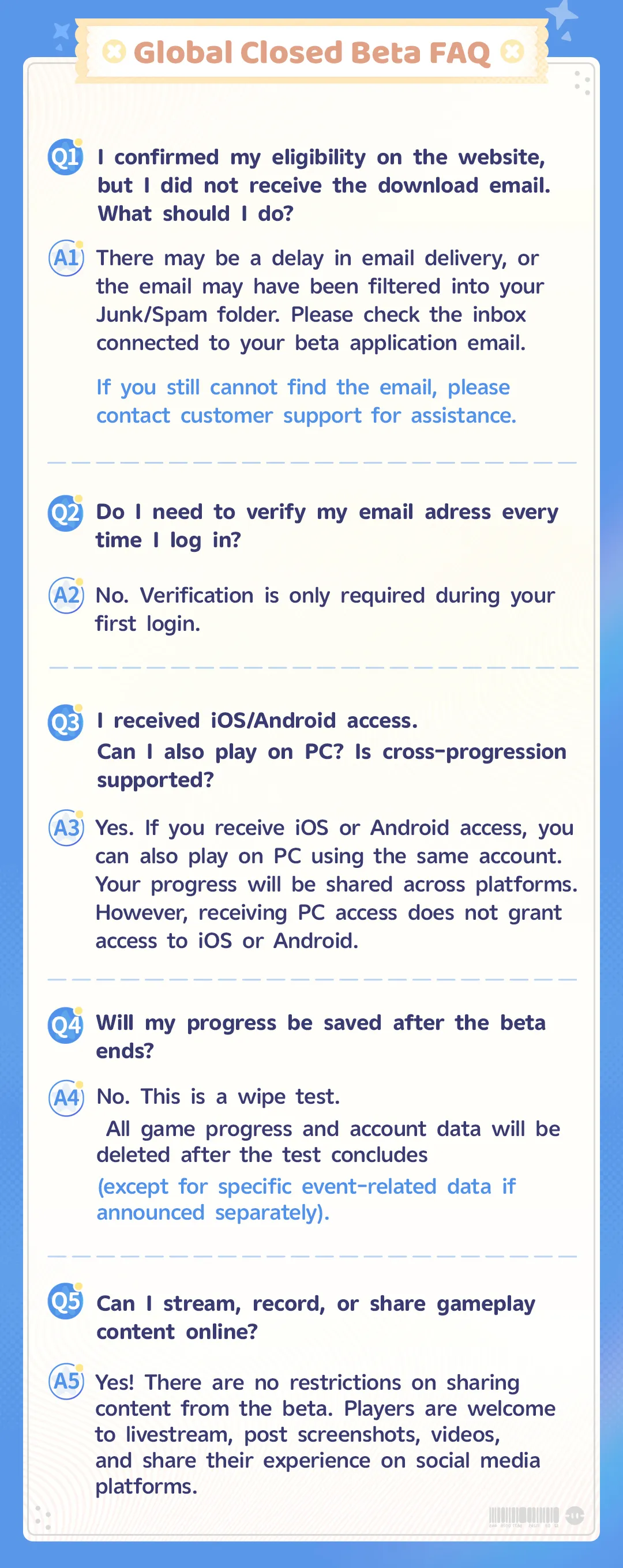 Aniimo Quick FAQ