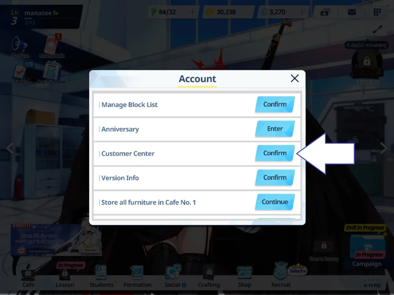 How to Redeem Codes in Blue Archive