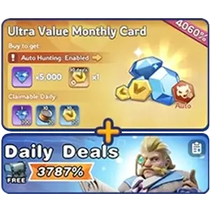 Monthly Card + Daily Deals logo