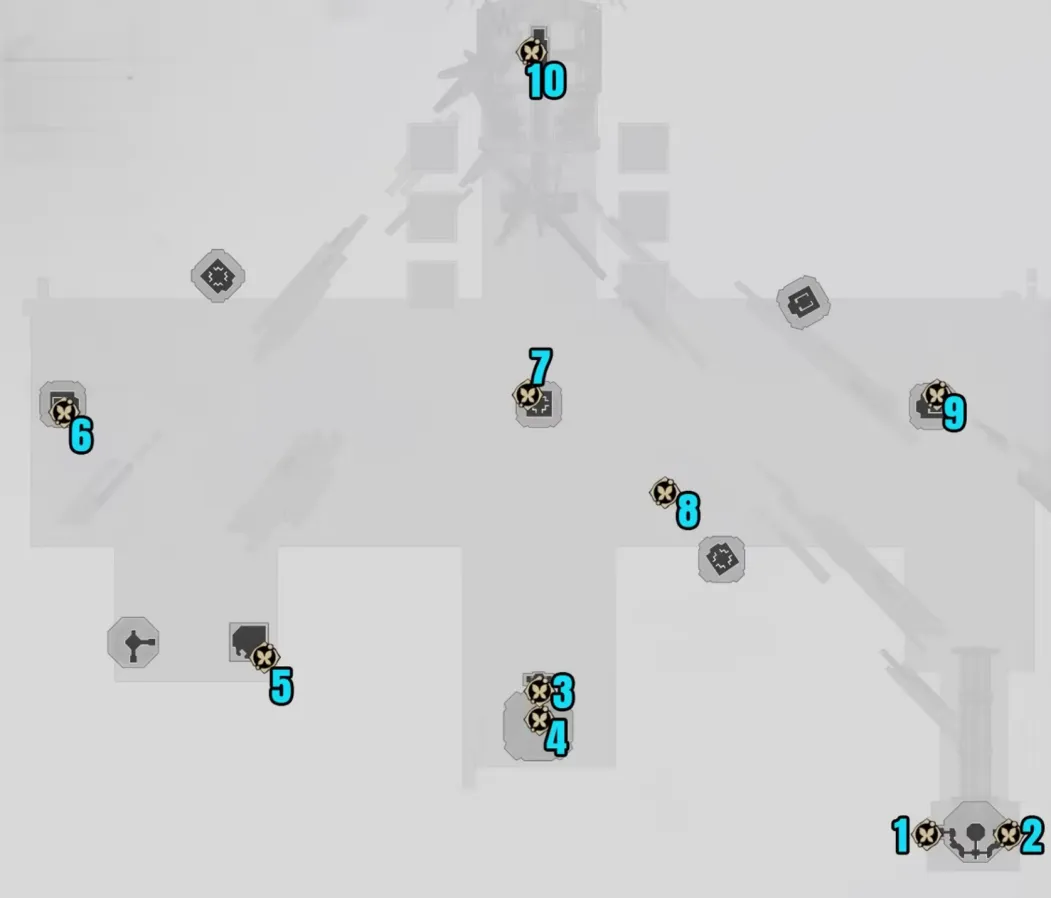 map of Nightmare's Echo hsr