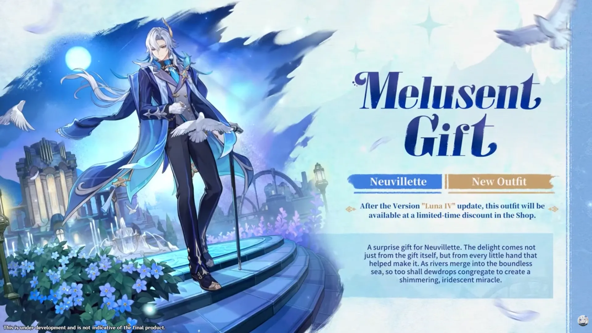 neuvillette skin genshin