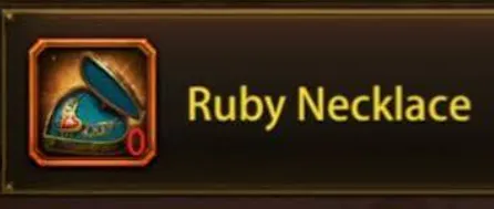Ruby Necklace