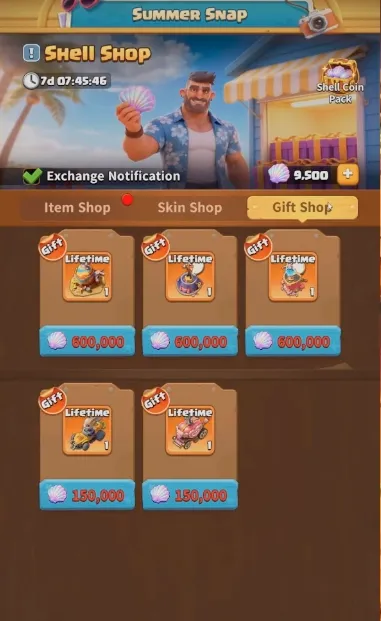 Gift shop