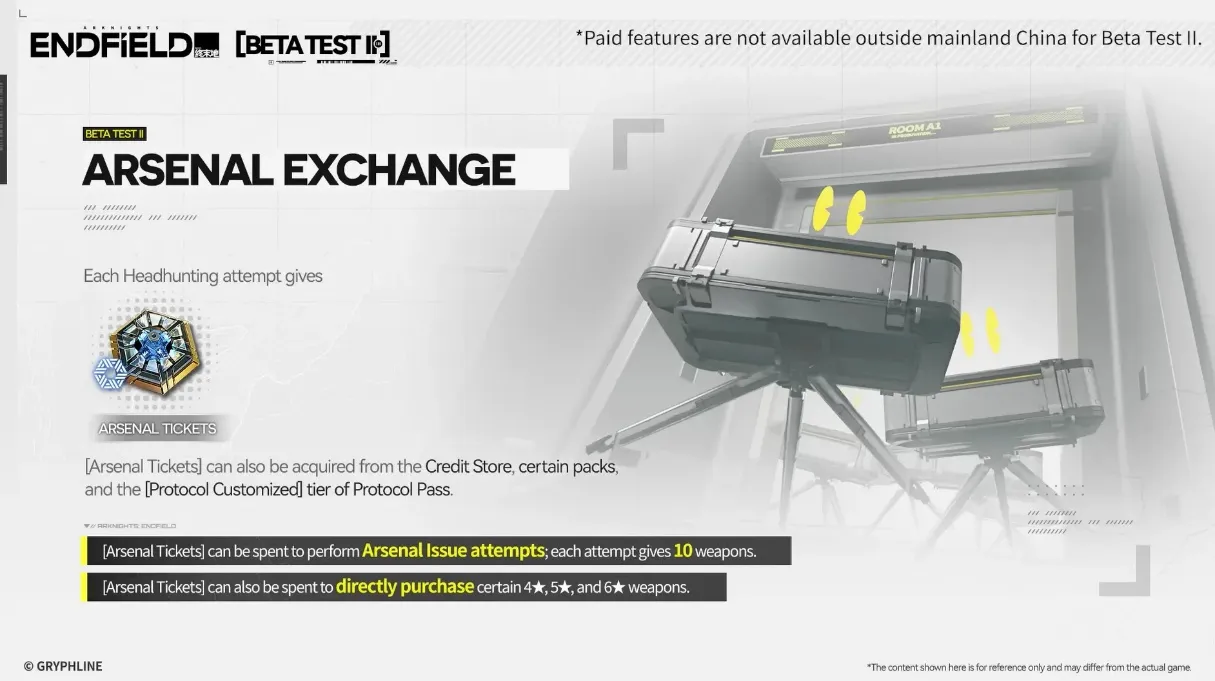 Arknights: Endfield Arsenal Exchange