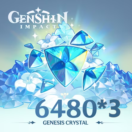 6480+1600 Genesis Crystals*3 logo