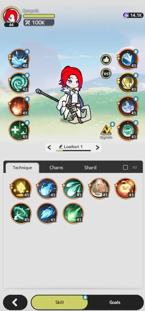Sword x Staff Skills