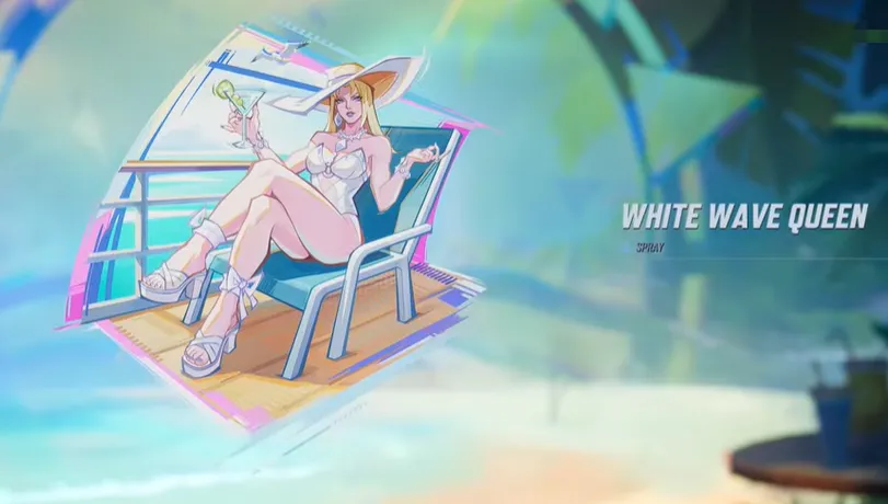 White Wave Queen Spray