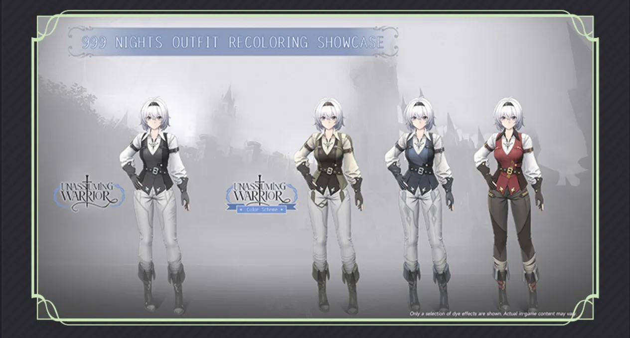 999 Nights outfit