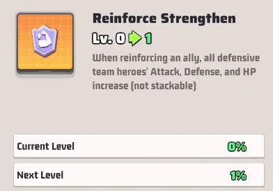 Reinforce Strengthen