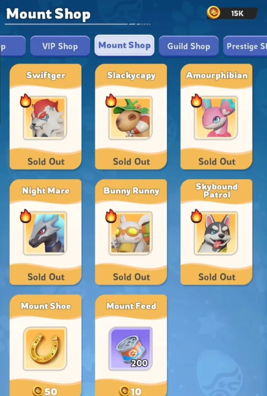 Mount Shop
