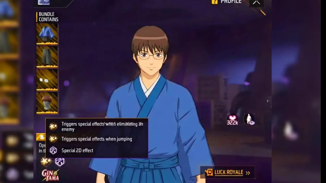 Free Fire x Gintama Collaboration