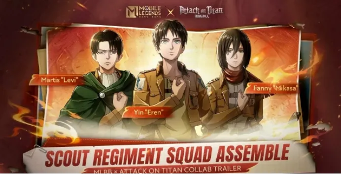  Mobile Legends: Bang Bang × Атака на титанов 