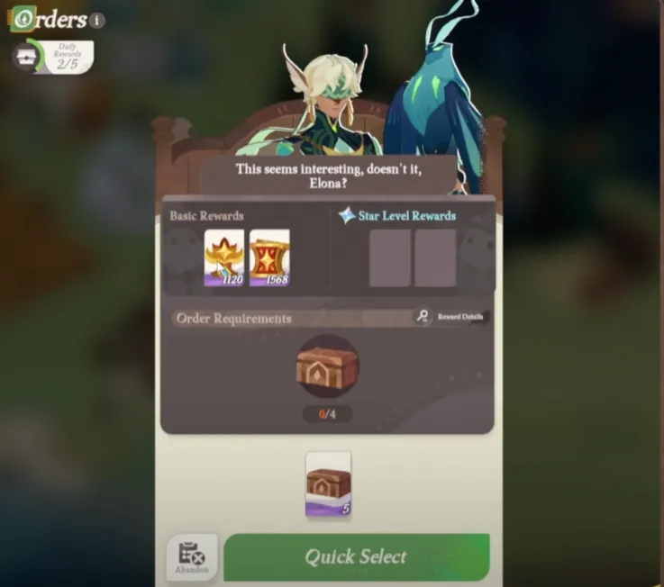 AFK Journey Homestead Orders