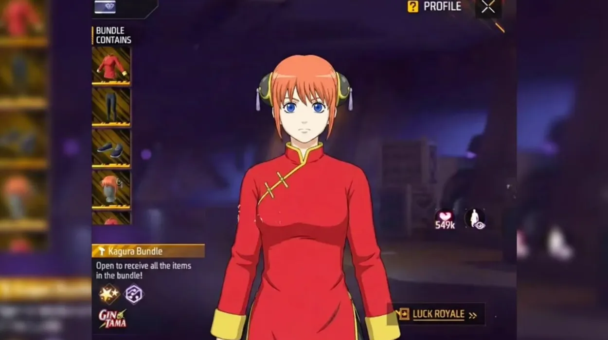 Free Fire x Gintama Collaboration