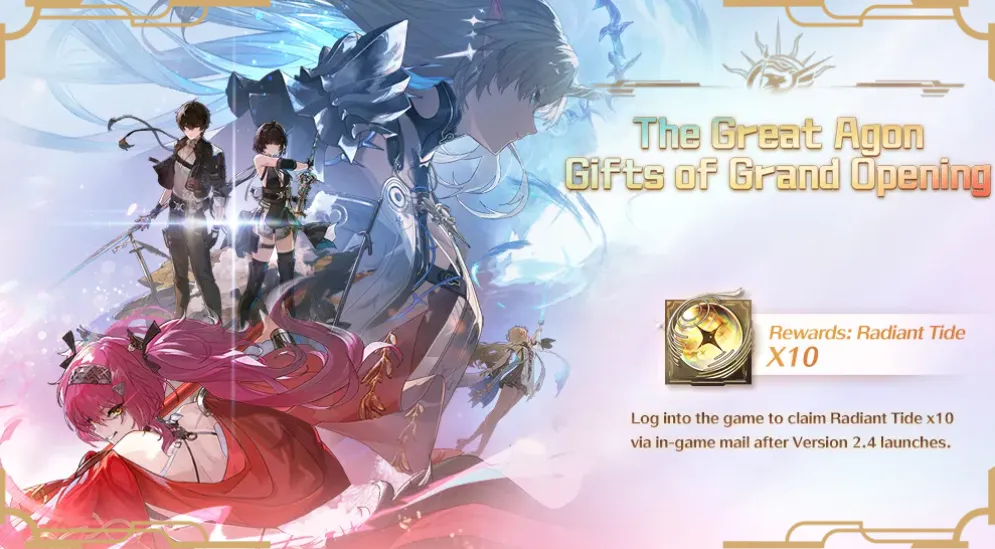 The Great Agon Gifts of Grand Opening