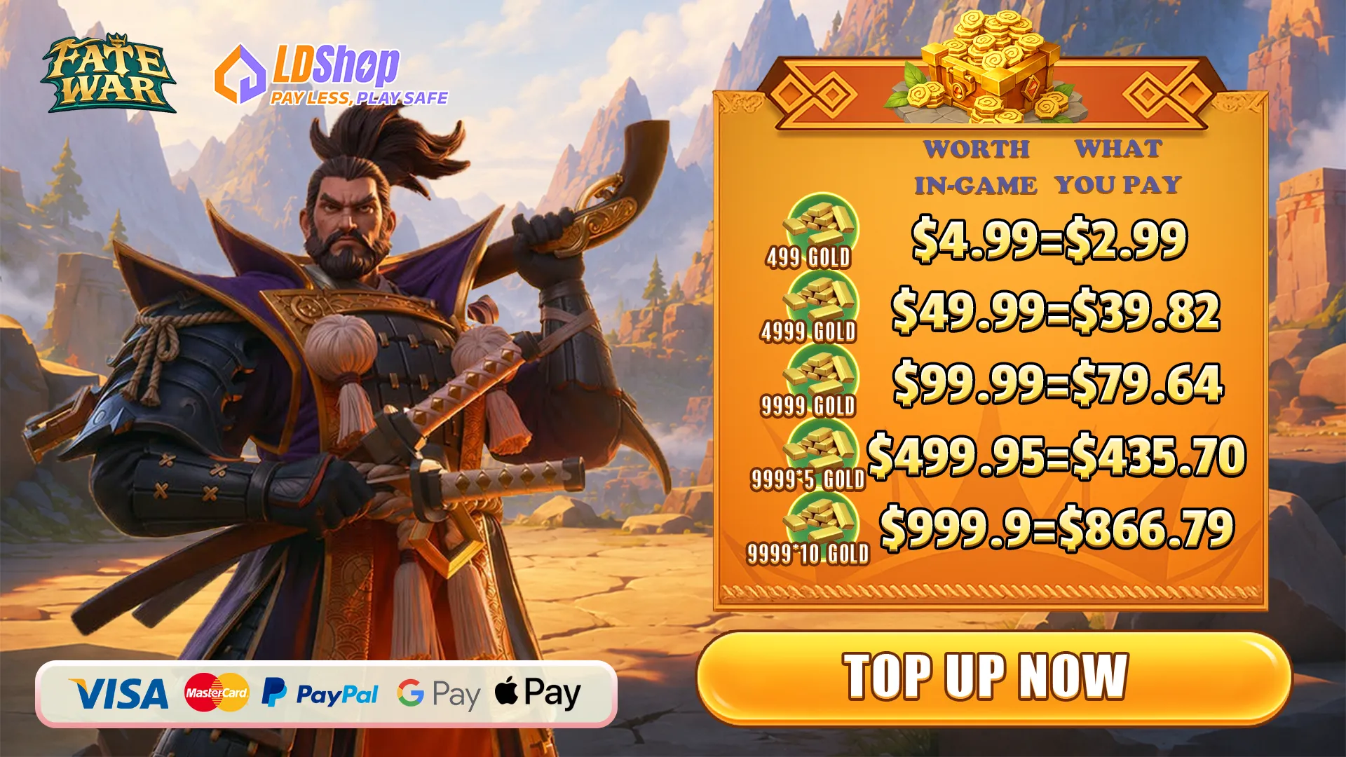 Fate War Price