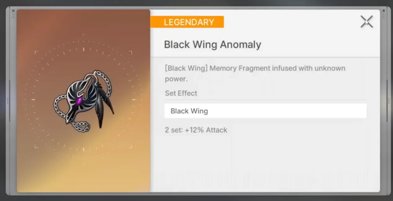 Black Wing Anomaly