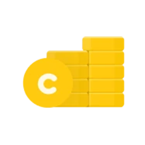 110,000 Coins logo