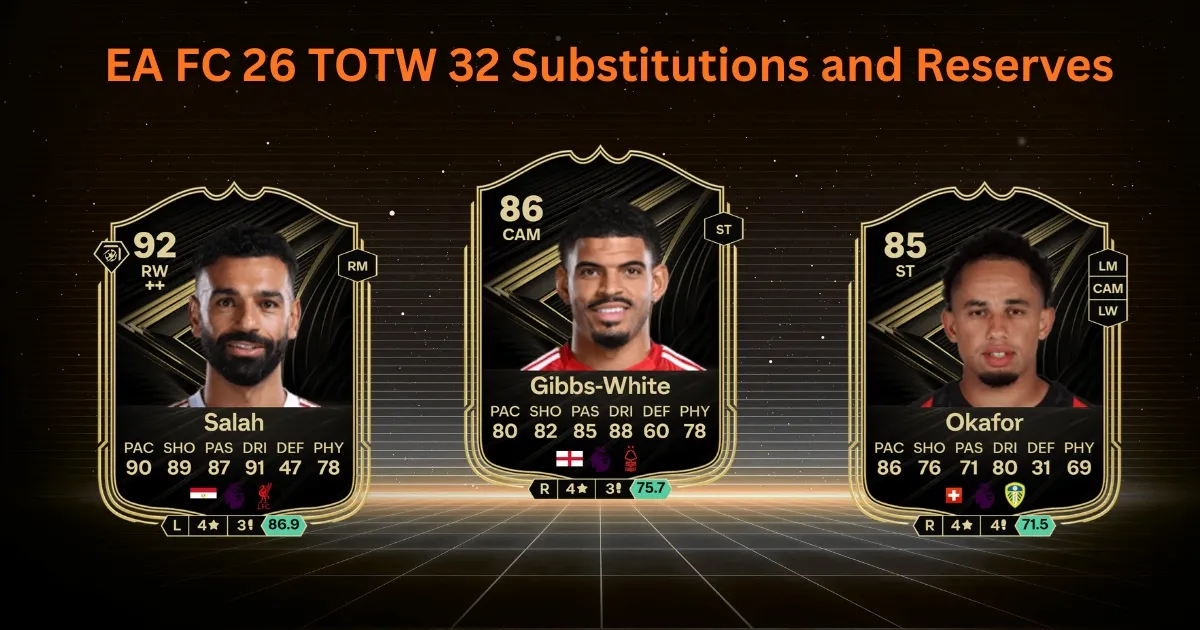 FC 26 TOTW 32