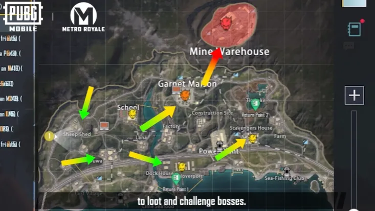 PUBG MOBILE’s Chapter 27: Crystal Outbreak Map
