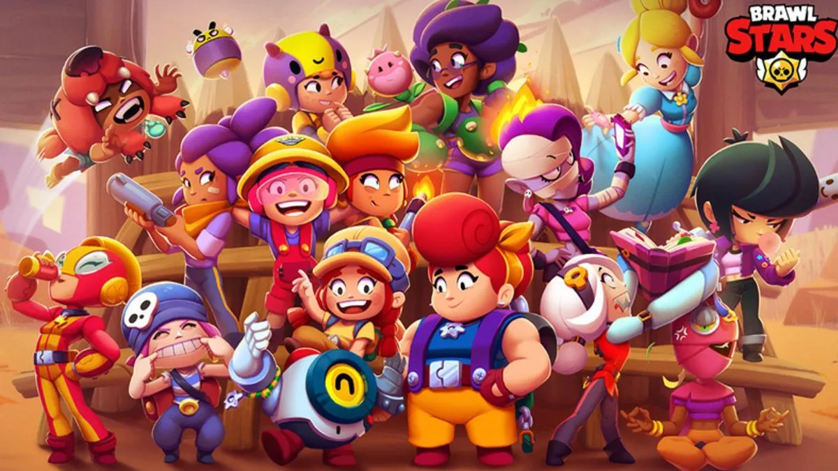 Brawl Stars Trios Übersicht mit verschiedenen Brawlern