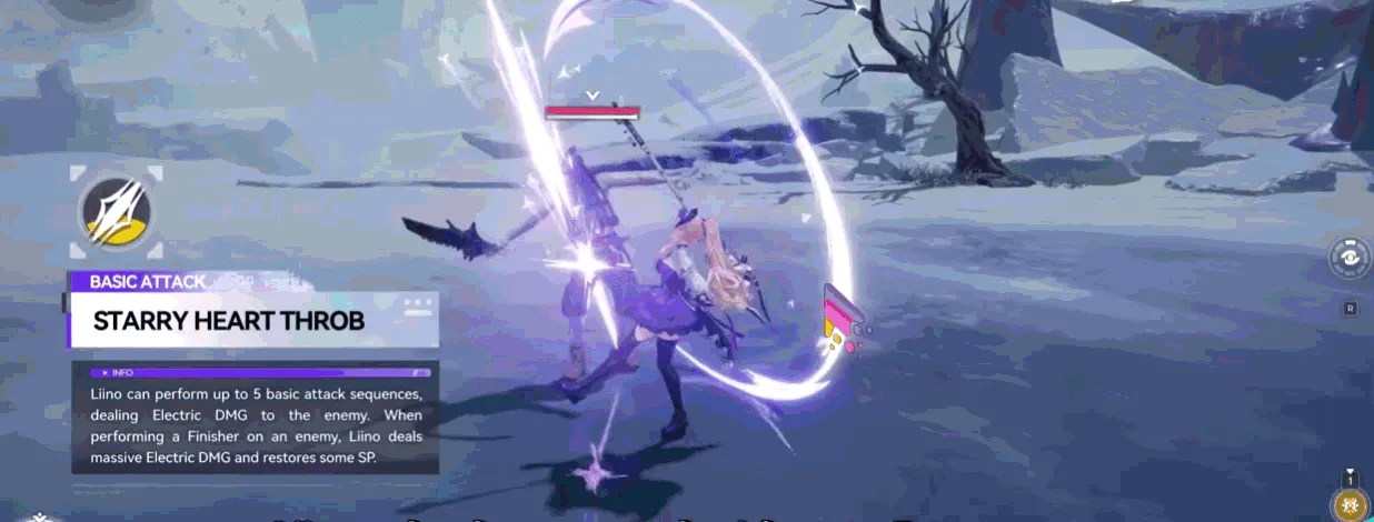 Basic Attack — Starry Heart Throb