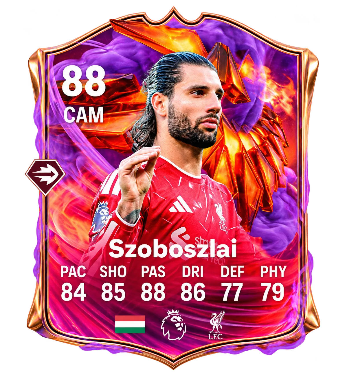 Dominik Szoboszlai predicted Ultimate Scream card in FC 27