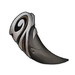 Diente roto de lobo boreal