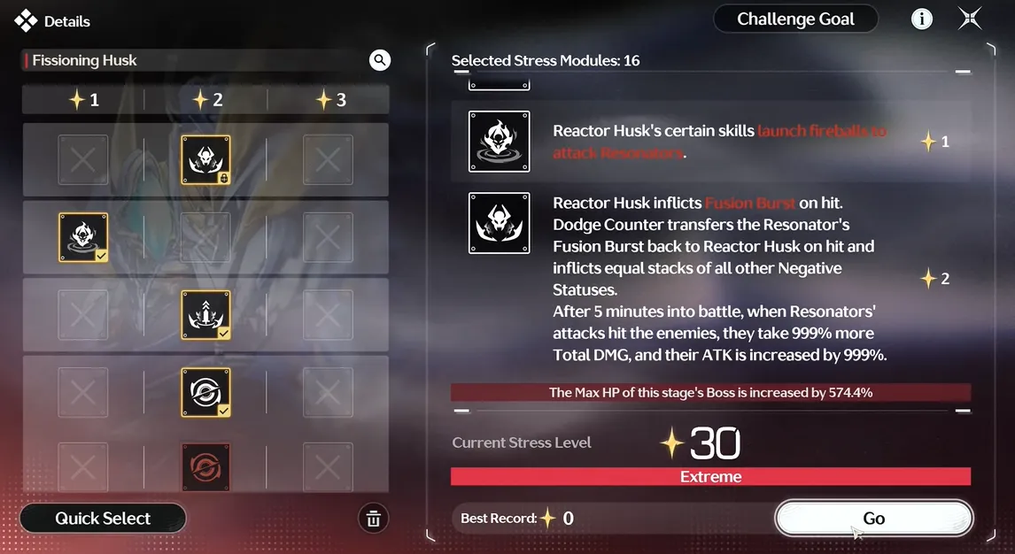 Stress Module system