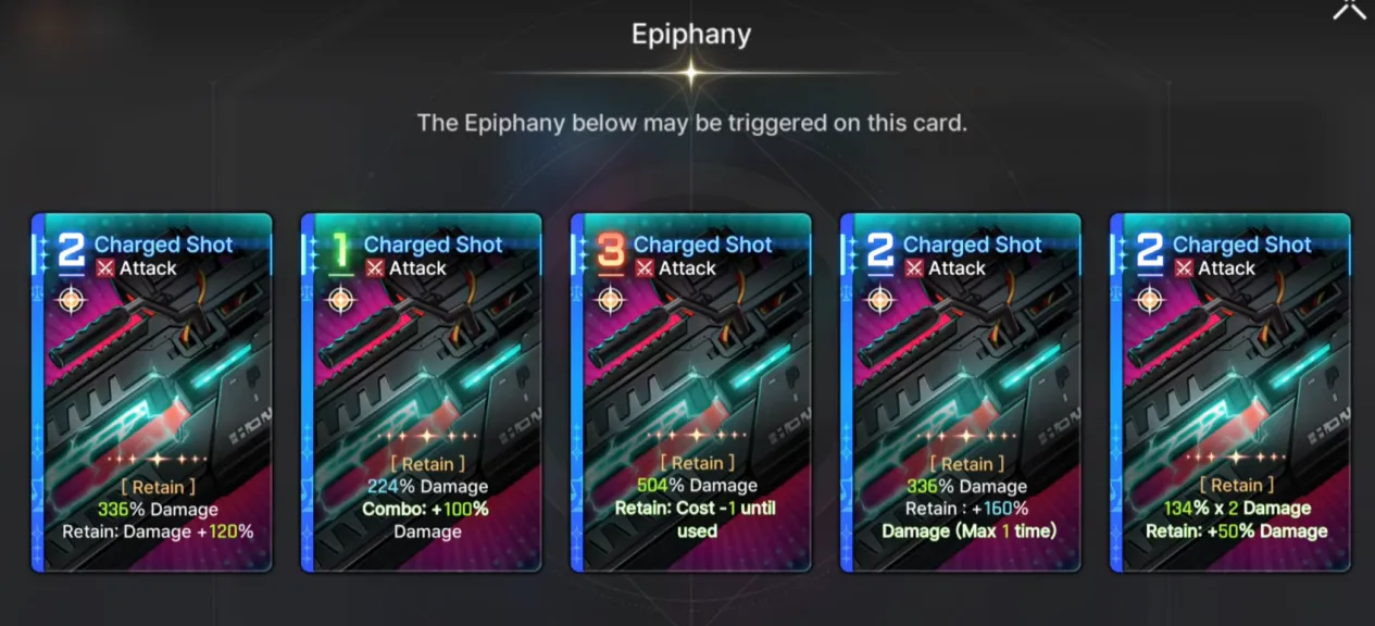 Charged Shot (2 Cost):