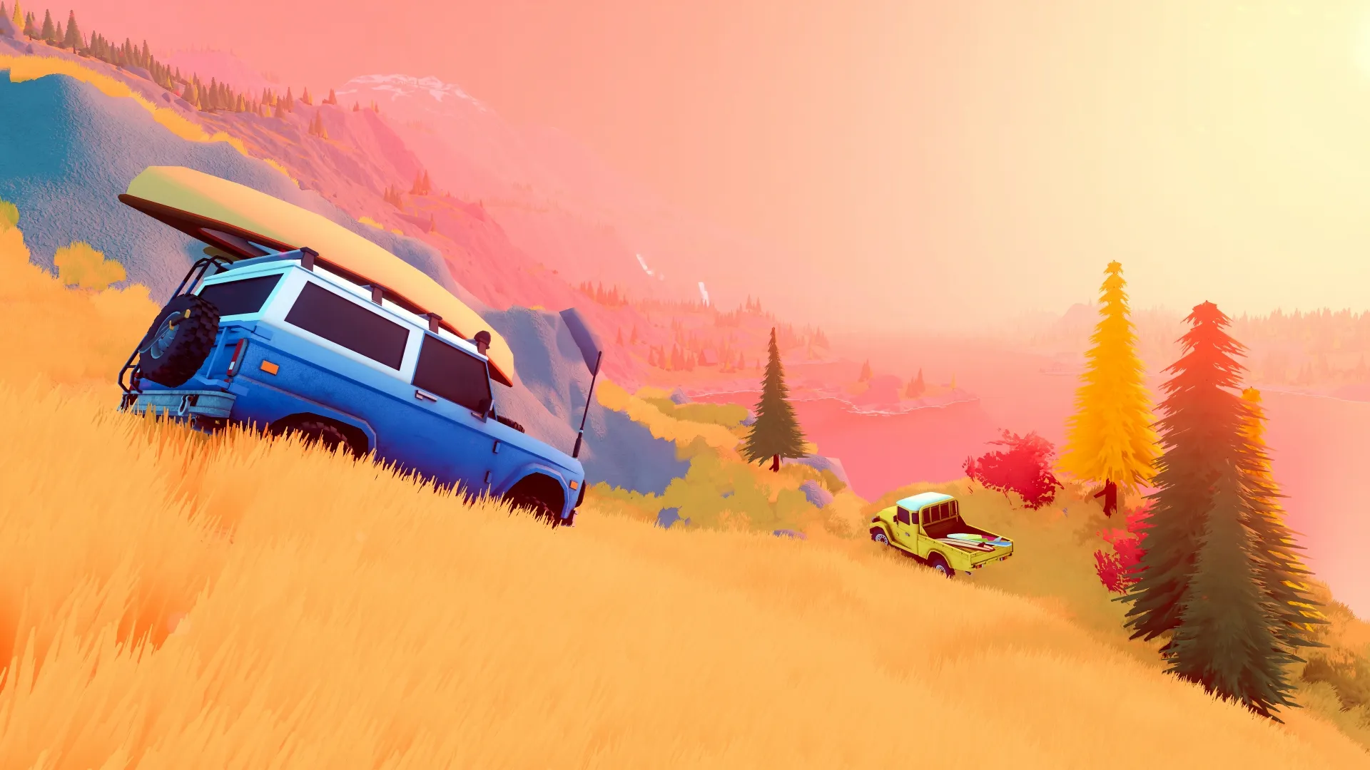 Over the hill