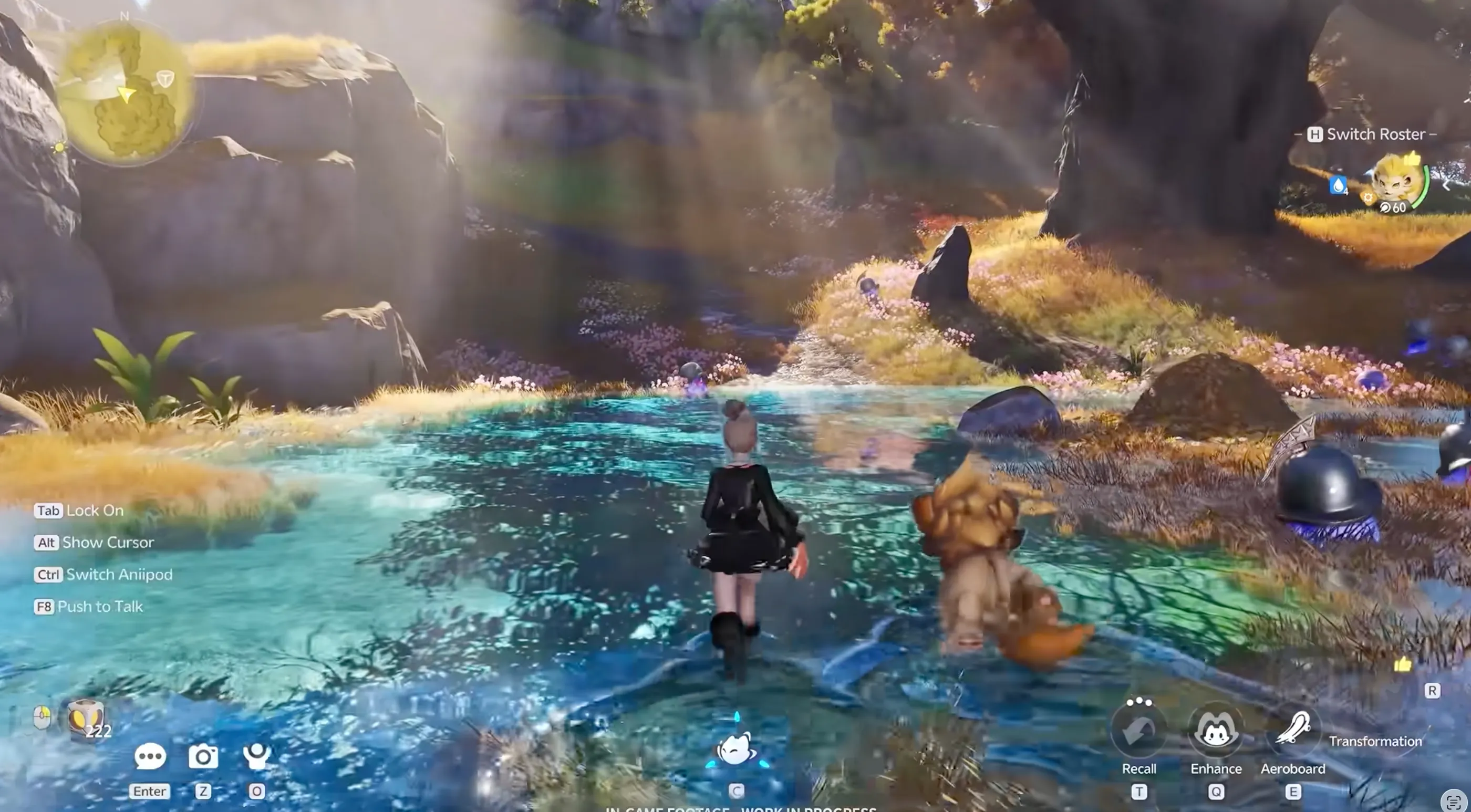 Aniimo Open-World Exploration & Movement