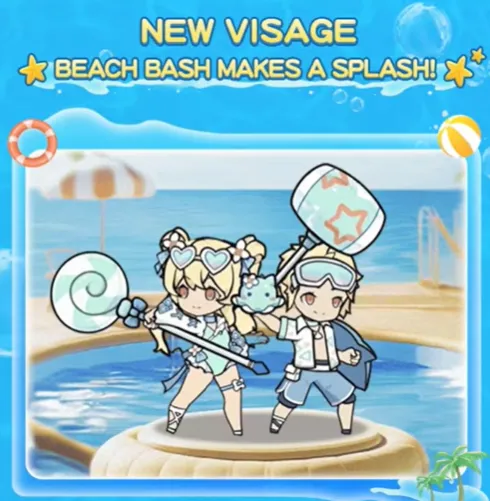 Beach Bash Visage and Summer Cosmetics