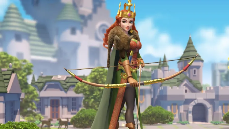 Aethelflaed Legendary commander character artwork in Rise of Kingdoms