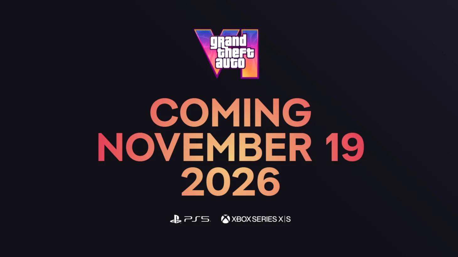 Grand Theft Auto 6 Release Date