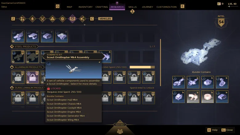 Ornithopter Research