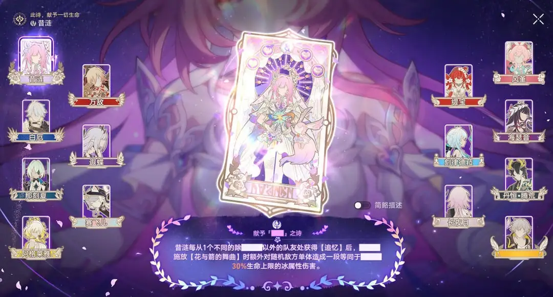 Cyrene Heir Buffs UI via Dim : r/HonkaiStarRail_leaks