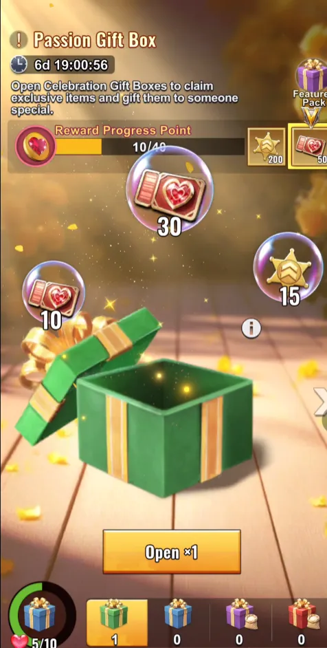 Heartbeat Gift Box Opening Event