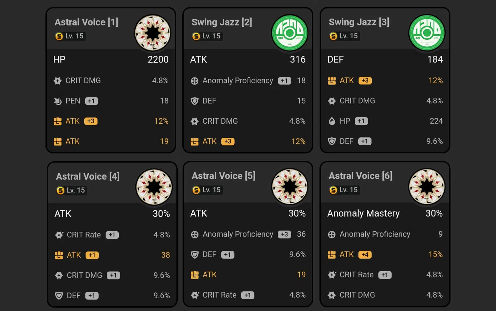 Astra Yao Build – Best Drive Disks