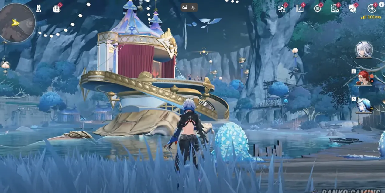Resonance Nexus Location on the Southwest Hillside of the Central Beacon