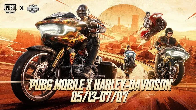 PUBG Mobile x Harley-Davidson Collaboration PUBG Mobile x Harley-Davidson Collaboration