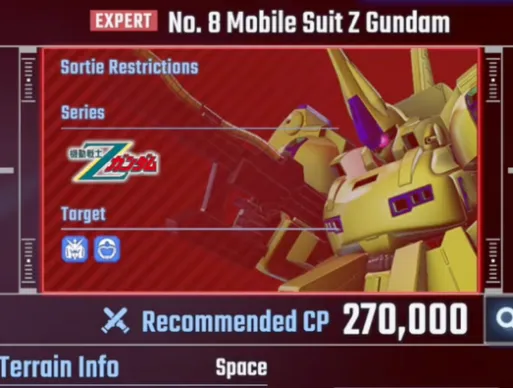 Eternal Road Expert 8: Mobile Suit Z Gundam