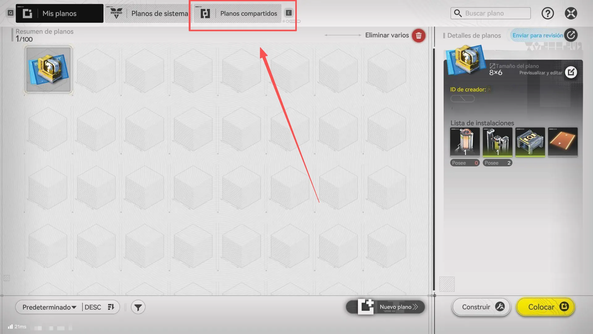 &iquest;C&oacute;mo Importar los C&oacute;digos de Plano?