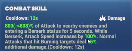 Combat Skill