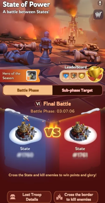 Whiteout Survival SVS Battle Phase