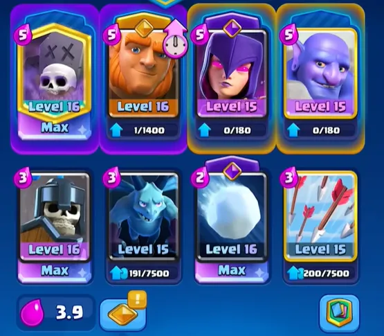 Clash Royale Arena Decks
