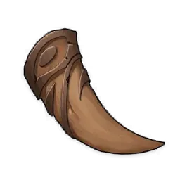 Milchzahn des Nordwolfs