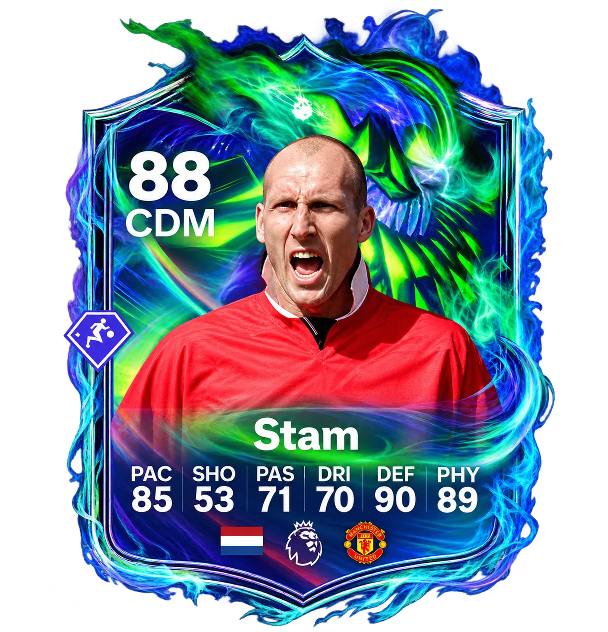 Jaap Stam 88 CDM Ultimate Scream Team 1 card in FC 27