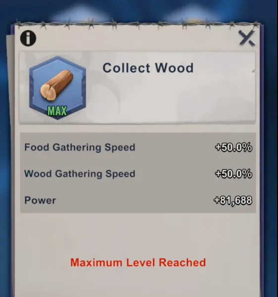 collect wood
