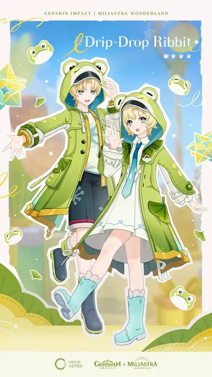 Drip-Drop Ribbit genshin